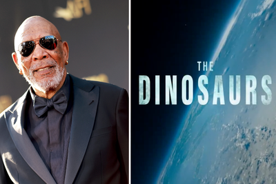 Morgan Freeman curses and cracks jokes in Netflix blooper reel