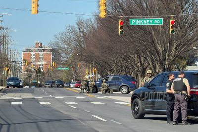 Baltimore shooting updates: Officer and suspect wounded in ‘active shooting’ incident near synagogue