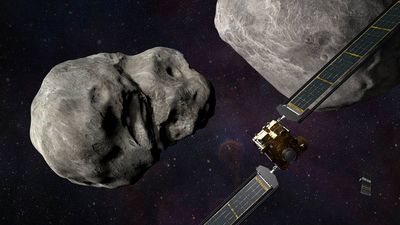NASA's asteroid-smashing DART spacecraft hit so hard, it changed its target space rocks' orbit around the sun