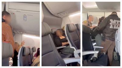 ‘She sounds drunk’: Woman on an American Airlines flight from Miami plays video without earphones, then gets escorted by authorities