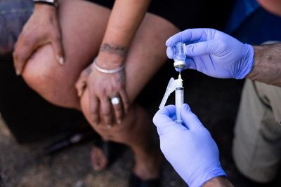 LA county reports first drop in deaths of unhoused people in a decade