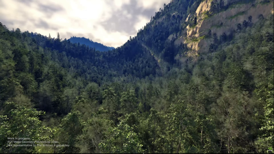 Nvidia's RTX Mega Geometry system will be sprucing up the forests of The Witcher 4, making for some lush-looking ray traced trees to go Witcher-ing within