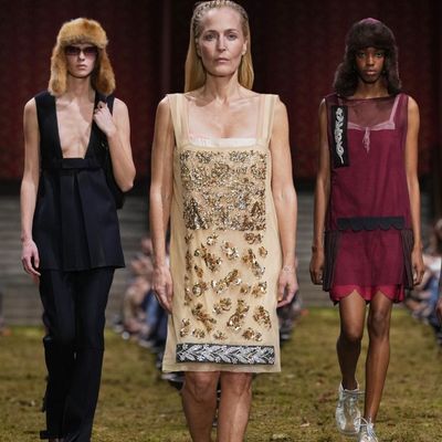 Miu Miu's Fall 2026 Show Introduces a Naked Dressing Vibe Shift