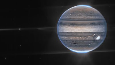 Jupiter's moons leave cold 'footprints' in the planet's auroras, James Webb Space Telescope finds
