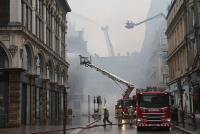 Some train services resume at Glasgow Central station after fire