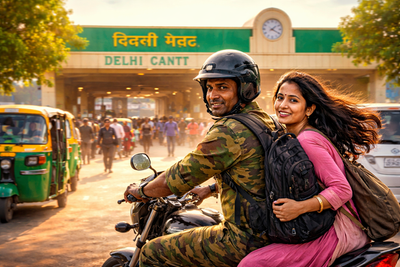 Indian Army Veteran Helps Worried Woman Reach Delhi Cantt Railway Station Just in Time to Catch Her Train