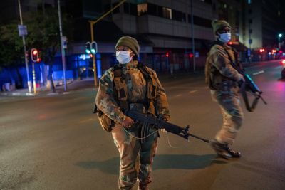 Army deployed to the streets of South Africa in bid to tackle organised crime