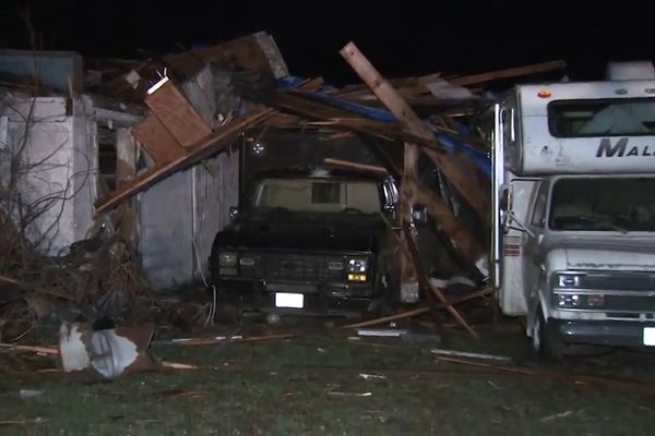 2 killed and homes damaged after tornadoes tear through Illinois and Indiana, more storms moving in