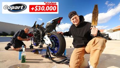 Watch A Poor, Crashed Out Yamaha R1M Get The Sick Parts Upgrades It Deserves