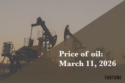 Current price of oil as of March 11, 2026