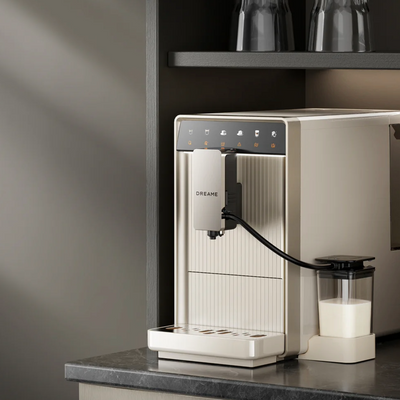 I can't believe this super-slim, small-kitchen-friendly bean-to-cup coffee machine is under £450 – it's fully automatic for one-touch lattes, too