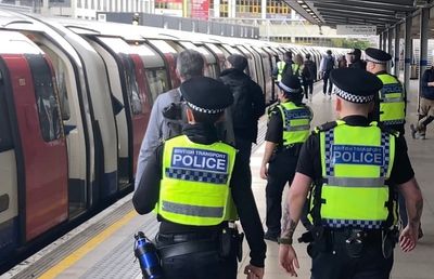 Hundreds arrested in police blitz on robbers terrorising London Tube and train passengers