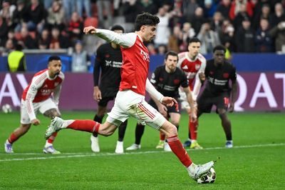 Bayer Leverkusen 1-1 Arsenal: Kai Havertz penalty earns Gunners draw in Champions League last-16 first leg