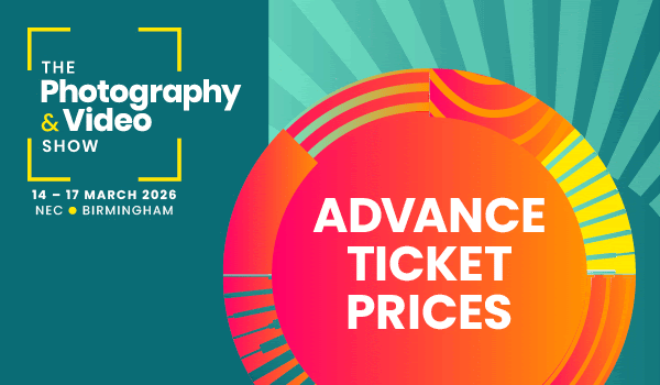 You can still get 20% off the price of tickets for The Photography & Video Show that starts this Saturday – but do it today or you'll miss the discount!