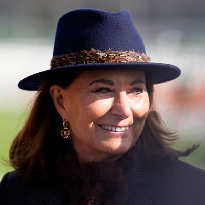 Carole Middleton Attends Cheltenham Races Wearing Princess Kate’s Hat—and a Surprising Luxury Accessory