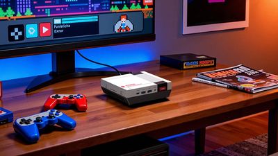 It looks like a classic NES, but the AceMagic Retro X5 mini PC has the power of modern gaming rig