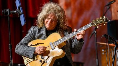 “I set about them with a wood burner”: Pat Metheny asks Ibanez to send him “cheap” versions of his own signature guitar – to turn them into artworks