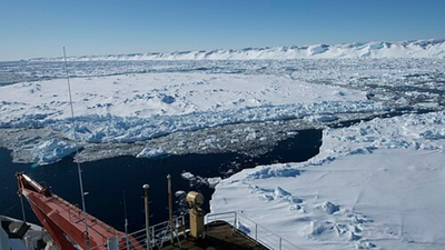 A giant iceberg twice the size of London is under threat of disappearing