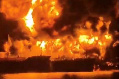 Oil prices soar again after two tankers struck off coast of Iraq