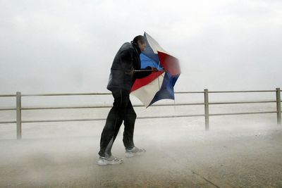 Travel disruption amid strong winds with 70mph warning