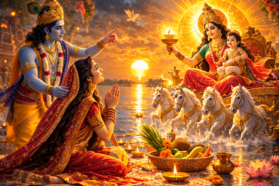 Did You Know Draupadi Prayed to Chaiti Chhathi Maiya After Krishna’s Advice?