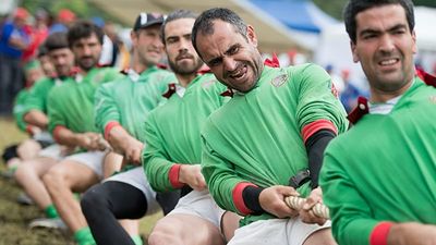 More than 1,000 athletes compete in World Indoor Tug-of-War Championships in Taiwan