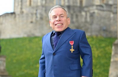 Why Warwick Davis worried his OBE would be taken away as he received the honour