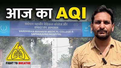 March 12, 2026: ‘Severe’ AQI for Safdarjung patients