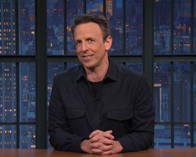 Seth Meyers on Pete Hegseth: ‘The face of a man war-fighting with his colon’