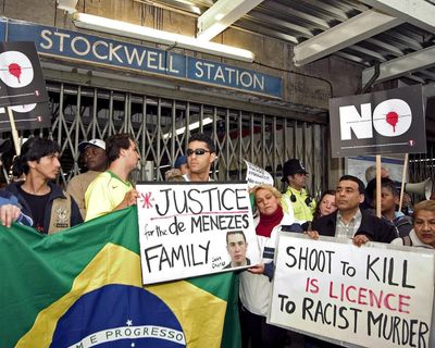 Undercover officers spied on family of innocent man shot dead by Met police, inquiry told