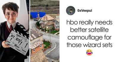 Man Sneaks Drone Over Harry Potter Set And Reveals Astounding Details