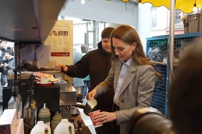 Why Prince William declined coffee order during London market visit