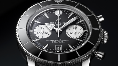 New Breitling watch fuses a chronograph and a dive watch in homage to a classic model from the brand