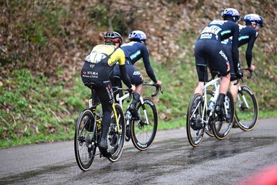 Why was Jonas Vingegaard wearing bib tights over his jersey at Paris-Nice? It was simply too cold and wet