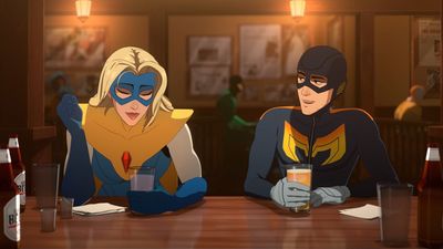 Dispatch's character and concept artist was picked up on ArtStation 'as a last resort', a temporary solution 'to get us through the pitch phase', before defining the entire game's artstyle