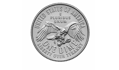 The U.S. Mint dropped the olive branch from the dime. What does that mean for the country?