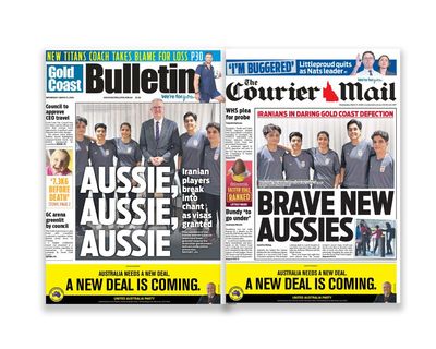 Disappearing act: Tony Burke erased from Courier Mail as News Corp tabloid alters image
