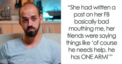 “My Mum Cuts Vegetables For Me”: Lazy BIL Can’t Handle The Fact That Guy With One Arm Can’t Use A Knife