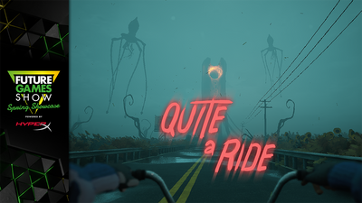 Quite a Ride has you cycling through a Stranger Things-like mystery, but beware, "If you stop moving for too long, the fog and what hides inside it catches up to you"