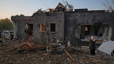 Missile strike in northern Israel leaves at least 30 injured