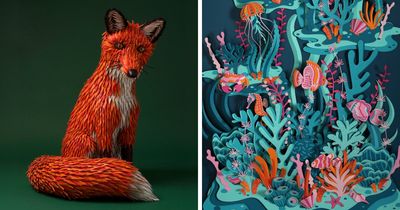 This French Artist Duo Turns Ordinary Paper Into Incredible Handcrafted Worlds (29 Pics)