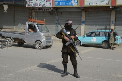 Children among four killed as Pakistan bombs fuel depot near Kandahar airport