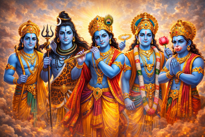 Why Hindu Gods Are Always Blue The Hidden Truth