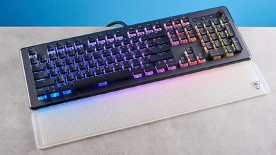 The Turtle Beach Vulcan II Max’s optical switches and bright RGB are a delight — but at this price, I expected more