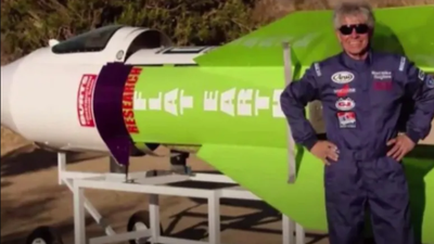 Limousine driver launches himself in rocket he built to prove Earth is flat – his story circles back to where it started