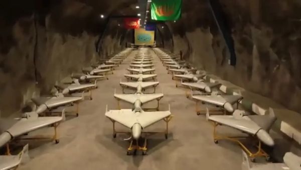 Inside Iran's 'Missile City': Regime Displays Massive Naval Suicide Drone Arsenal