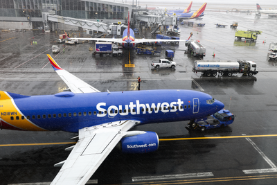 Southwest passengers forced off plane at Texas airport after ‘civilian model taser’ discovered