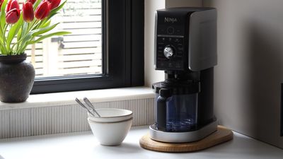 I Bought This 'Sliding Appliance Tray' With Thousands of 5-Star Reviews, and It Made Using (and Storing) My Bulky Ninja CREAMi So Much Easier