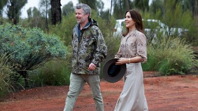 Frederik and Mary visit Australia's best known landmark