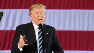 Donald Trump’s Florsheim gift-giving tradition hits a snag as the shoe brand slap him with a lawsuit